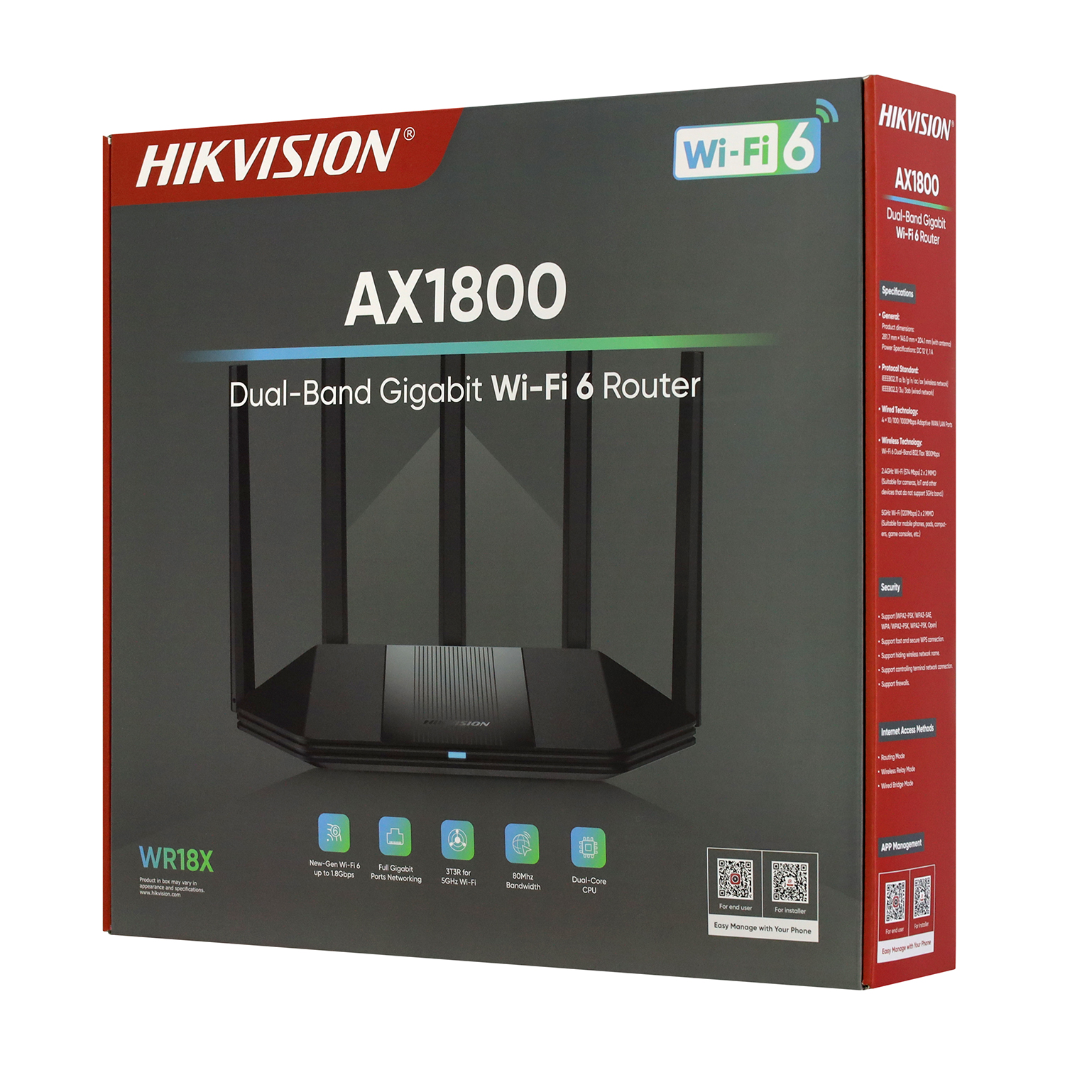 Wireless Router Wi-Fi 6 Series Network Device