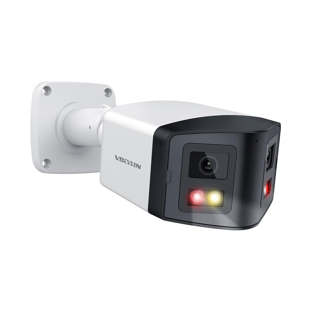 4K Dual Lens WIFI Bullet Camera 180 Degree Panoramic 8MP Camera